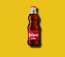 Добрый Cola в стекле 
