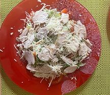 Цезарь с курицей