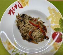 Вок с овощами