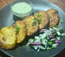 Картофель на мангале