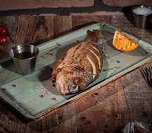 Дорадо с соусом чимичурри