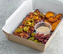 Рёбра BBQ с картофелем Стоун х3 