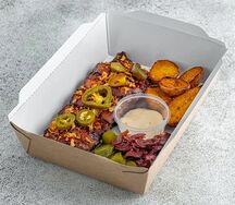 Ребра BBQ с картофелем стоун