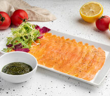 Карпаччо из лосося