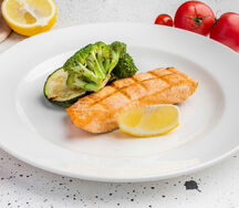 Стейк из лосося