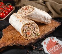 Азиатская шаурма с курицей мини