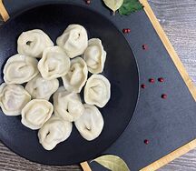 Пельмени с лосятиной