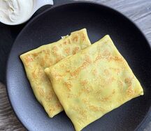 Блины со свининой и говядиной