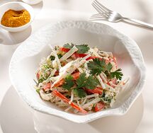 Салат с дайконом и цыпленком