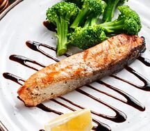 Стейк из семги