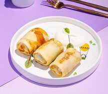 Блины с курочкой