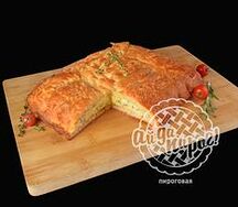 Пирог с кальмаром