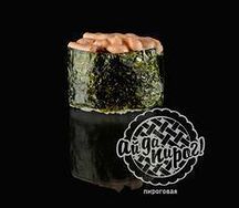 Гункан с кальмаром