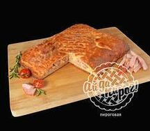 Пирог с ветчиной и сыром