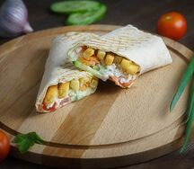 Вегетарианская с фри