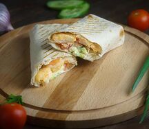 С креветками двойная