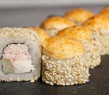 Запеченный с крабом