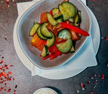 Детский овощной салатик