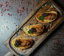 Паштет из дичи на чиабатте