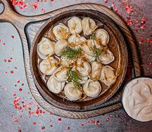 Пельмени из дальневосточного омуля