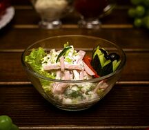 Салат Ветчинный