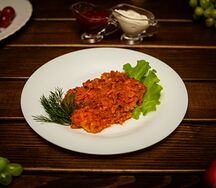 Хек под маринадом