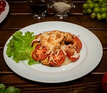 Сковородочка со свининой и овощами