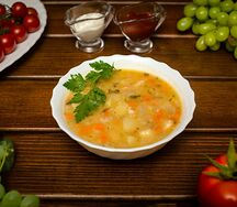 Гороховый суп с курицей