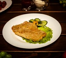 Хек жареный