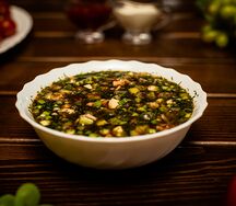 Окрошка на квасе