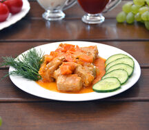 Гуляш из свинины