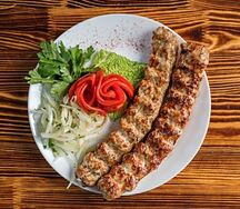 Люля-кебаб Курица с грибами
