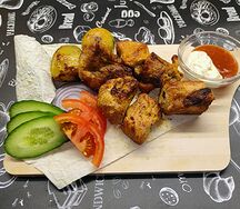 Шашлык из cвинoй шейки