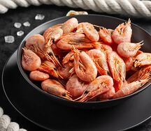 Креветки отварные