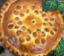 Пирог Капуста с яйцом