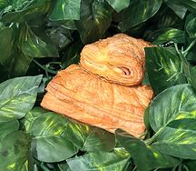 Слойка с ветчиной и сыром