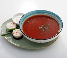 Наваристый домашний борщ с говядиной