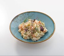 Оливье с ветчиной