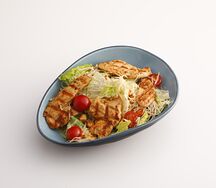 Салат Цезарь с курицей