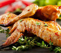 Шашлык из куриных крылышек