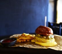 Сырный король бургер