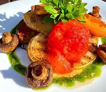 Овощи на углях