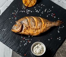 Дорадо на гриле