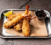 Креветки в темпуре