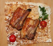 Шашлык из свиных ребер