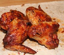 Шашлык из куриных крылышек