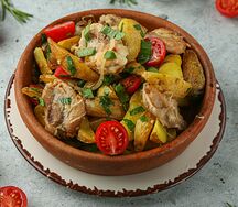 Жаркое с курицей 