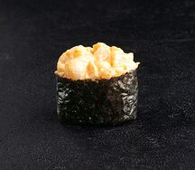 Гункан с гребешком