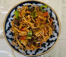 Жареный лагман