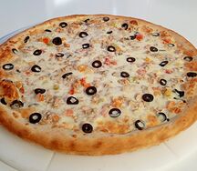 Пицца с горбушей